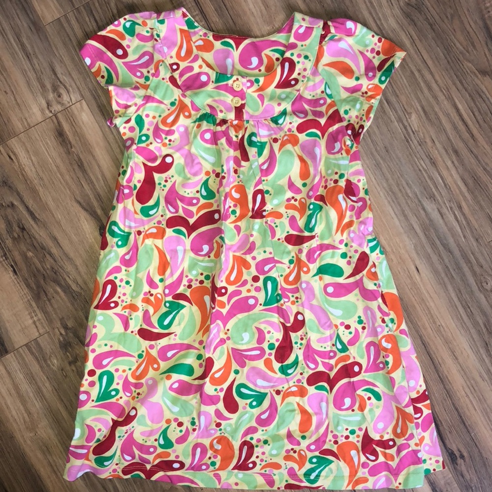 Hanna Andersson Abstract Hearts Dress